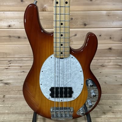 Ernie Ball Music Man StingRay 4 H Electric Bass USED - Honey Burst for sale