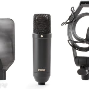 Rode NT1 Kit Condenser Microphone with SM6 Shock Mount and Pop Filter image 2