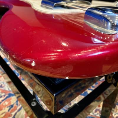 Fender Precision Bass 1966 Candy Apple Red image 15