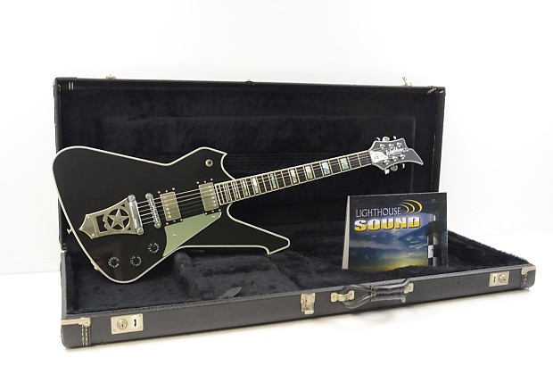 Washburn PS2000B-FT USA KISS ポールスタンレー Used Washburn 1999 PS2000B PAUL STANLEY SIG W/OHSC Electric