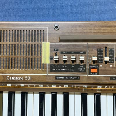 Mint] Casio Casiotone 501 Vintage Electronic Keyboard | Reverb