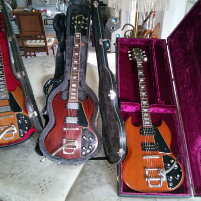 Gibson  SG DeLuxe 1971  stereo model image 1