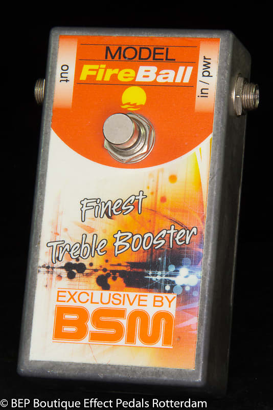 超人気の雑貨店 FireBall BSM Treble of sound the to Tribute 2695 s/n Booster ギター
