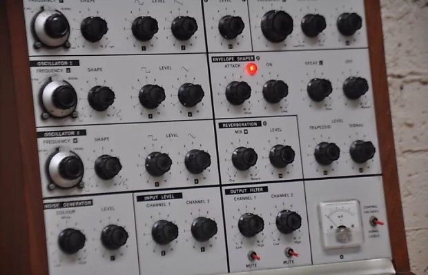 Rare EMS VCS3 Putney Mk1 Analog Modular Synthesizer Synthi Reverb