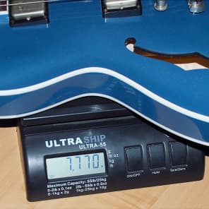 2015 Gibson Custom Memphis 1963 ES-335TD Limited - Pelham Blue - UNPLAYED! image 7
