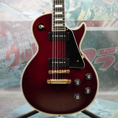 Edwards E-LP 130CD/P Custom P-90 2014 Wine Red MIJ ESP Japan