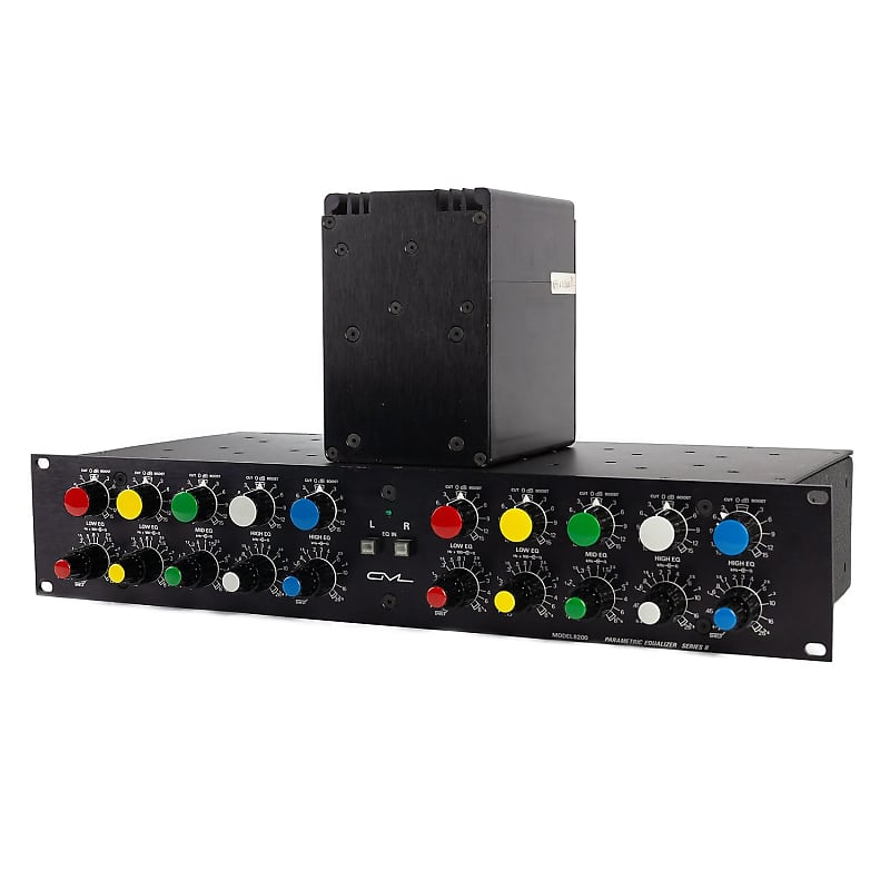 GML 8200 Series II 2-Channel Parametric Equalizer with Power Supply image 1