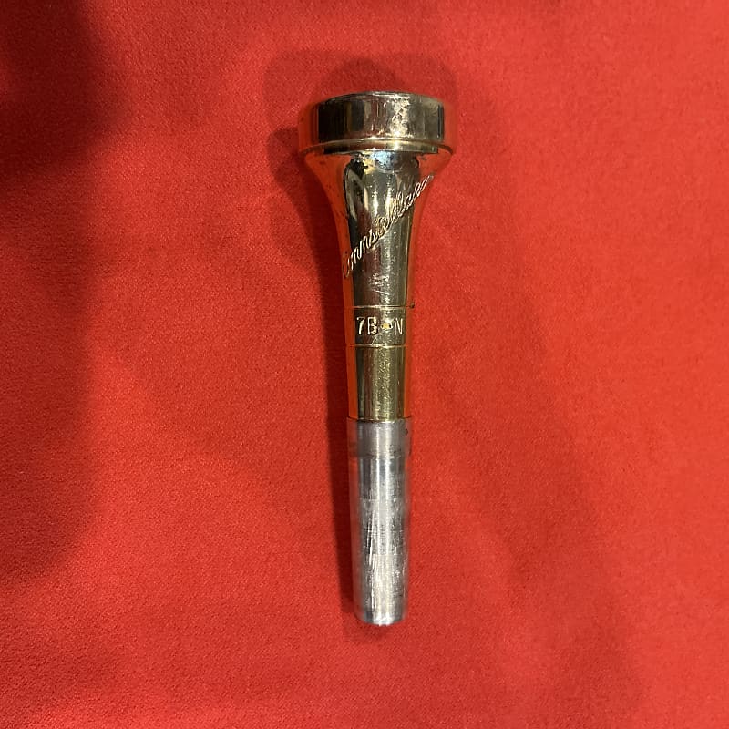 Conn Constellation 7B-N (rare) Trumpet Mouthpiece (Gold and silver plated) image 1