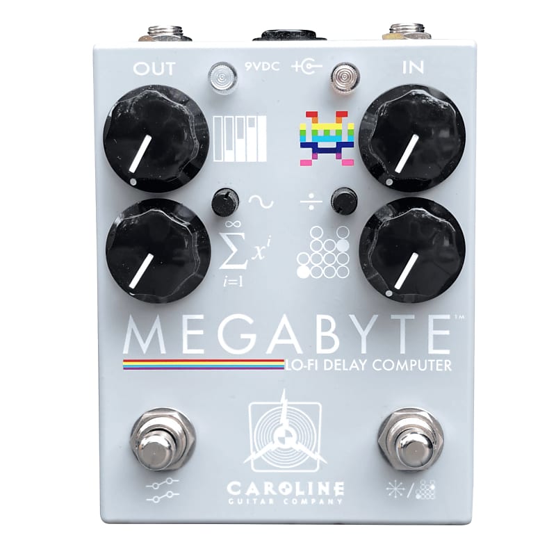 ギター MEGABYTE lo-if delay Caroline Guitar Company Megabyte Lo-Fi Delay Computer - YouTube