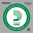 D'Addario Single .022 XL Nickel Wound String