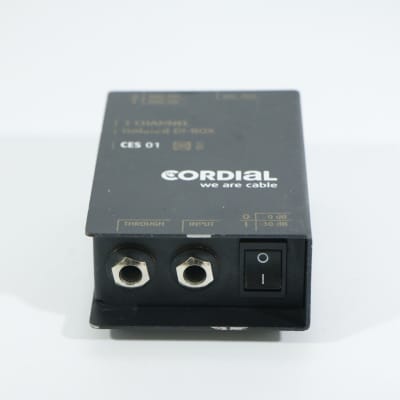 Cordial CES 01 1 Channel Isolated DI-box image 3