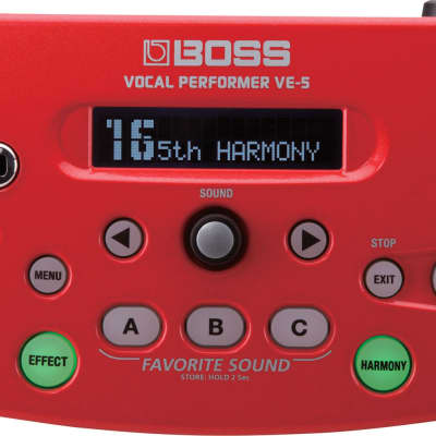 Boss VE-5 Vocal Performer Effects Processor | Reverb
