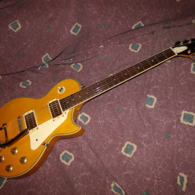 Karera LP-style electric guitar Featherweight 7 1/4 lbs Bigsby-style trem MIK for sale