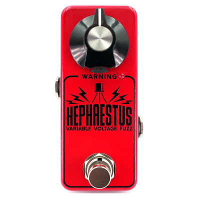 Mythos Pedals Hephaestus Octave down fuzz tones with a single voltage knob. 2023  - Red imagen 6