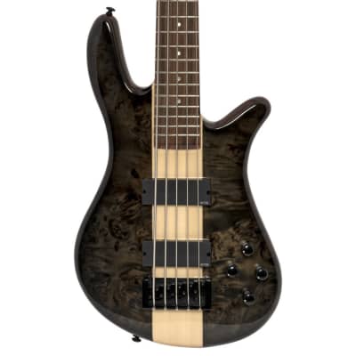 Spector NS-2000/5 Dan Briggs Signature Model 5-String Bass - Black/Walnut Stain image 1