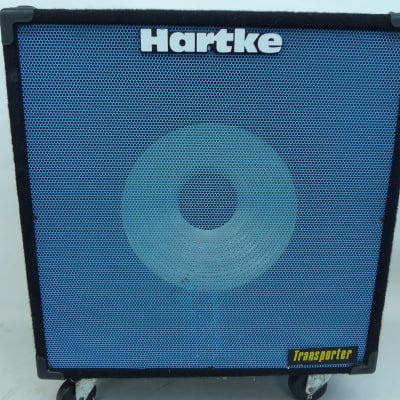 Hartke 115TP Transporter Bass Cabinet 150 Watts Custom Blue Grill - Tested, Works image 2