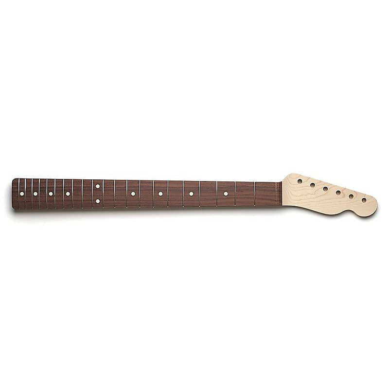 All Parts® neck for tele® 7.25" LBF maple rosewood 21 frets unfinished image 1