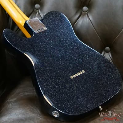 Fender Brad Paisley Esquire Road Worn Black Sparkle 5 LBS 14 OZ image 11