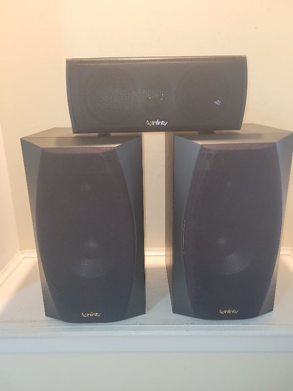 Infinity Extra One (2) and HTS-20 Center - Black  			