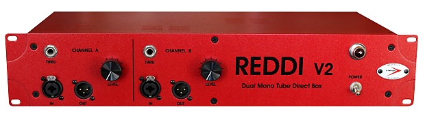 A-Designs Audio REDDI V2 Dual Mono Tube Direct Box image 1