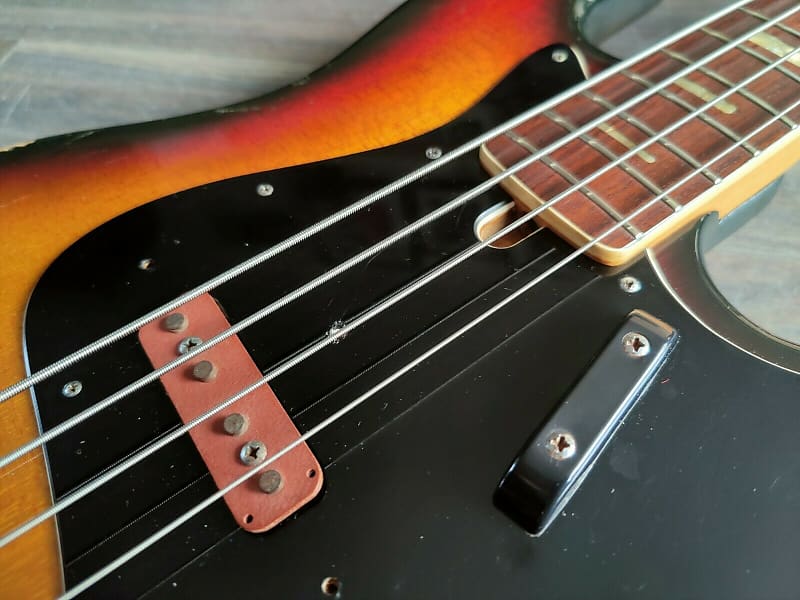 1970's Westminster Japan (Matsumoku) Sunburst Jazz Bass | Reverb