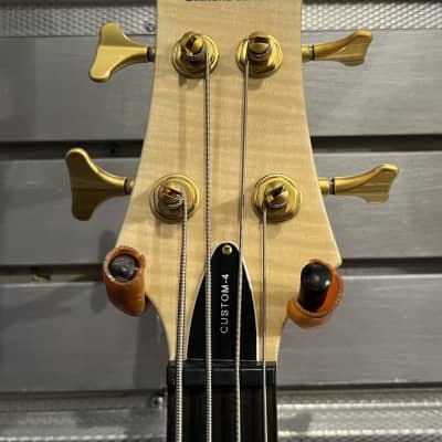 Schecter Stiletto Custom-4 Active 4-String Bass Natural Satin