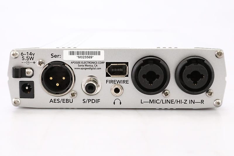 Apogee Mini-Me Two-channel Preamp & A-D Converter Interface