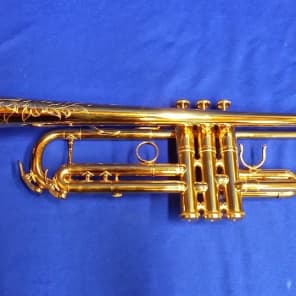 Getzen Doc Severinsen Prototype 2001 Gold Plated Trumpet image 5