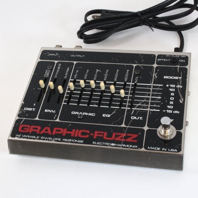 【美品】ELECTRO-HARMONIX / GRAPHIC FUZZ Electro-Harmonix Graphic Fuzz EQ/Distortion/Sustainer Pedal