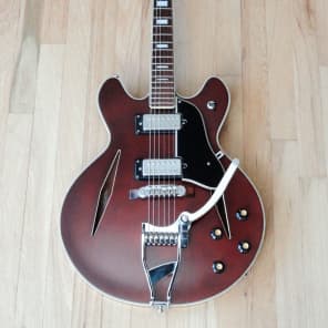 1960s Lyle Trini Lopez Vintage Electric Guitar Matsumoku Japan Lawsuit Univox image 2
