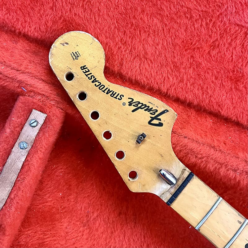 Fender Stratocaster guitar neck 1972 Maple original vintage USA strat Reverb