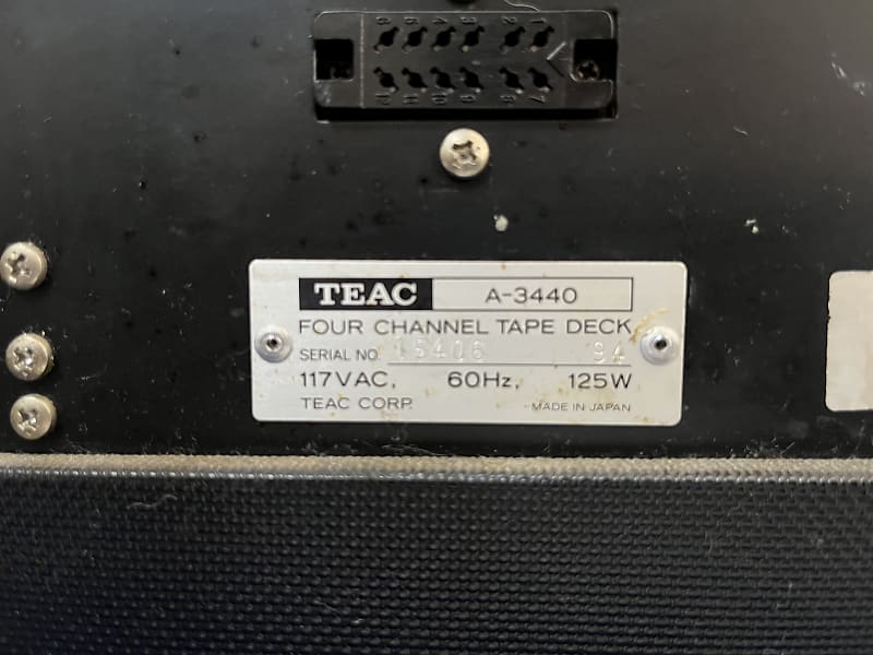 Teac A3440 parts commonality - UK Vintage Radio Repair and