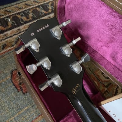 2012 Gibson Les Paul Custom - Maduro Brown (Almost Black), Rosewood Fretboard image 5