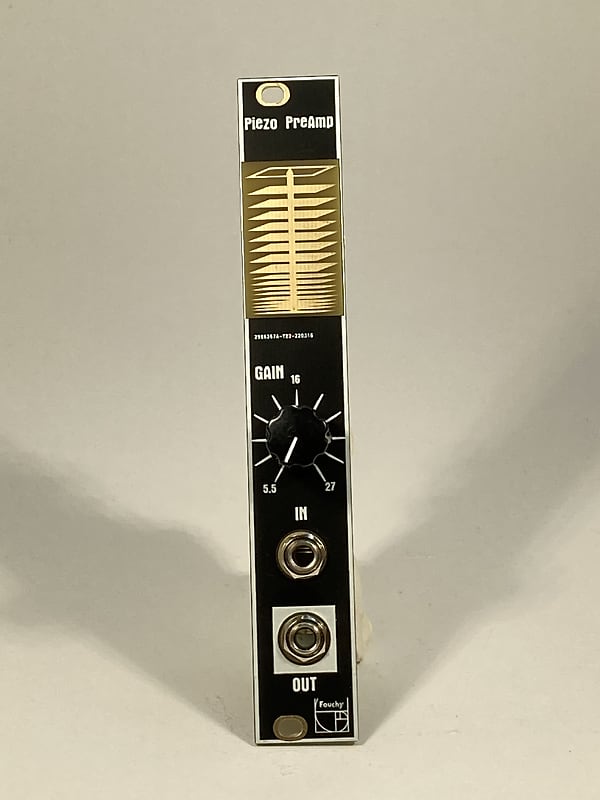 Eurorack Piezo PreAmp Assembled Reverb