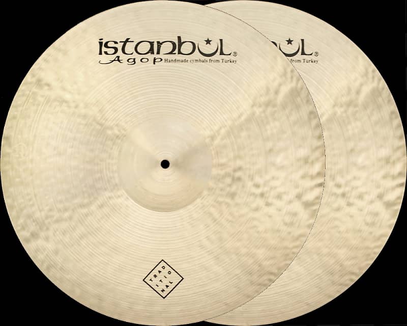 Istanbul Agop Traditional 16" Heavy Hi-Hat image 1