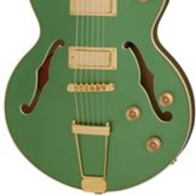 Epiphone Uptown Kat ES Electric Guitar Emerald Green Metallic image 1