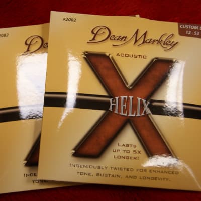 Dean Markley 2082 Helix HD 80 20 Bronze Acoustic Guitar Strings