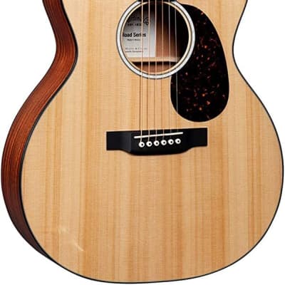 Martin Guitar Road Series GPC-11E Acoustic-Electric Guitar with Gig Bag, Sitka Spruce and Sapele Construction, GPC-14 Fret and Performing Artist Neck Shape with High-Performance Taper image 1