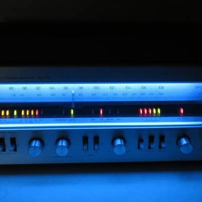 TECHNICS SA-505 RECEIVER WORKS PERFECT SERVICED RECAPPED + LED'S A+ CONDITION image 4