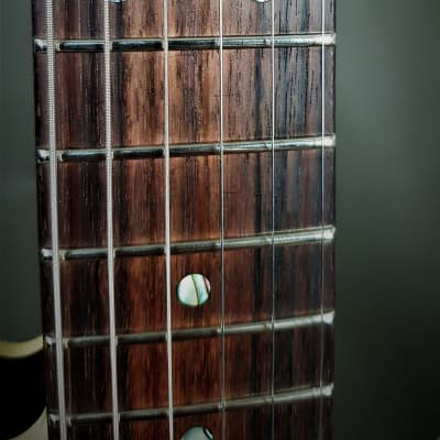 Manuel Ali Guitars Custom Thinline Relic  2020 relic black Bild 6