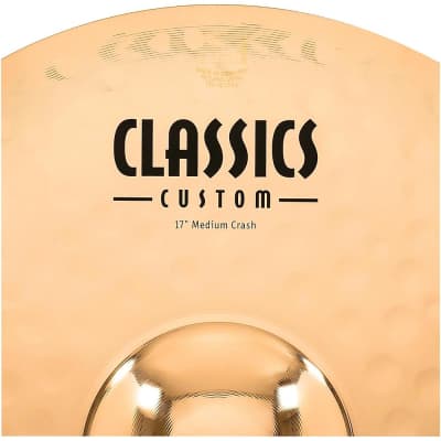 MEINL Classics Custom Medium Crash - Brilliant 17 in. image 4