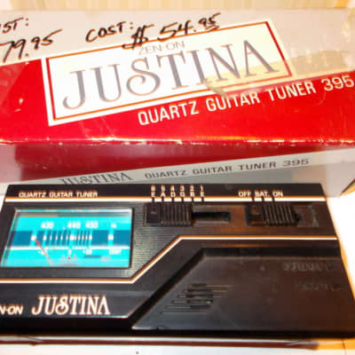 Vintage 1980's Teisco Zen-On Justina Model 395 Quartz Guitar