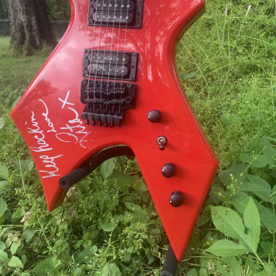 B.C. Rich Warlock 80’s NJ Autographed by Lita Ford! image 3