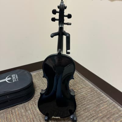 Tower Strings Midnight Violin w/Case, Bow image 8