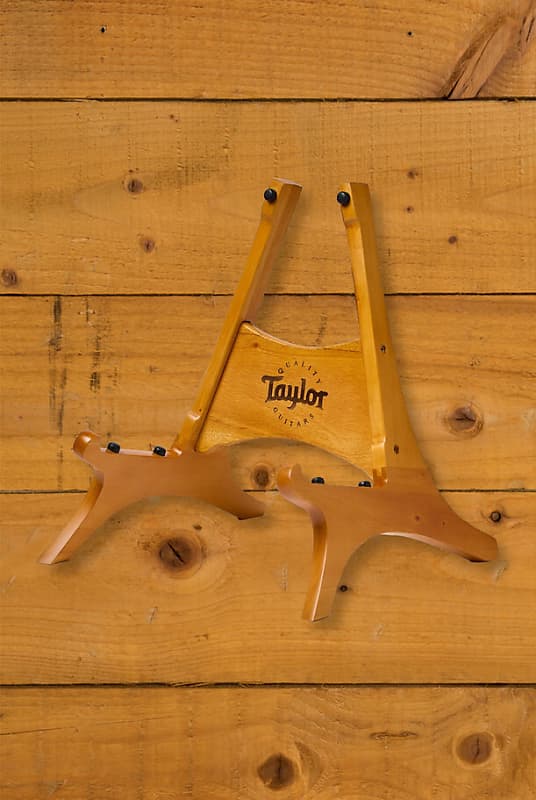 Taylor TaylorWare | Mahogany Guitar Stand - Natural Finish | Reverb