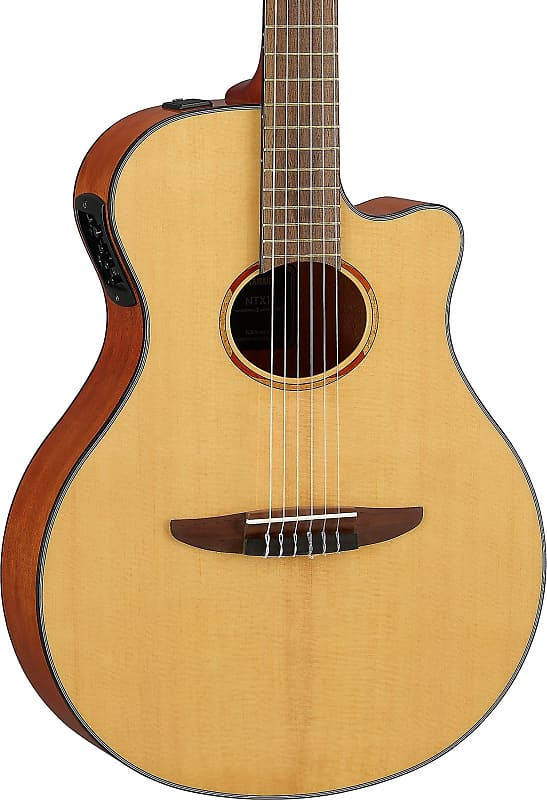 Yamaha NTX1 NX Series Acoustic-Electric Classical Guitar, Natural image 1