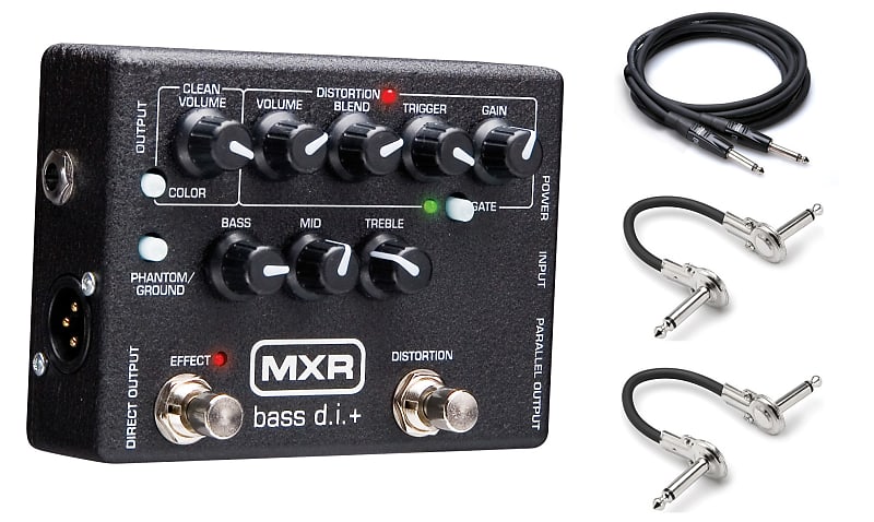 New MXR M80 Bass DI Direct Box Distortion Preamp Bass Guitar | Reverb