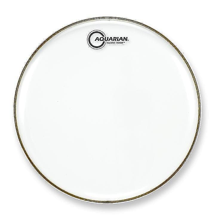Aquarian CC10 10" Classic Clear Drum Head image 1