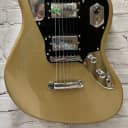 Fender Squier Contemporary Jaguar HH ST Electric Guitar, Shoreline Gold - DEMO