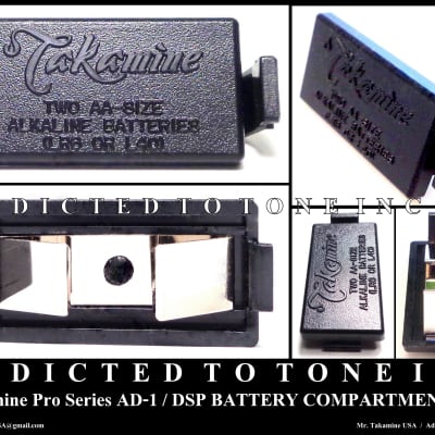 Takamine AD-1 / DSP Battery Compartment Lid / NOS / Hard To Find image 4